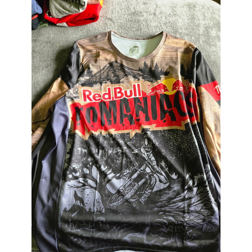 Leatt Red Bull Romaniacs Hard Enduro Rallye Jersey Mens XL Long Sleeve Motocross